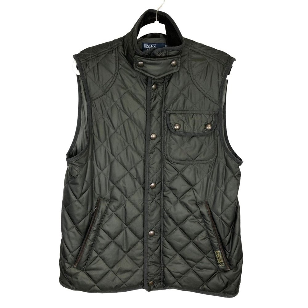 Vintage Polo Ralph Lauren Quilted Vest Polo Club Gentlemen's Clothier Men’s Sz S